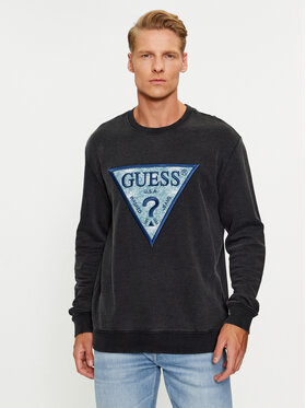 Guess Guess Mikina M3BQ27 KBY31 Čierna Regular Fit