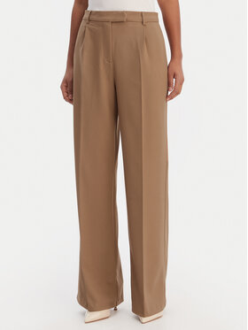Morgan Morgan Spodnie palazzo 261-PFALI.F Brązowy Wide Leg