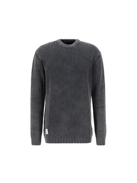 Alpha Industries Alpha Industries Sweter AI.138402-03-3XL Czarny Regular Fit
