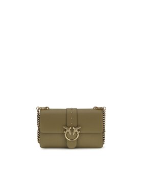 PINKO PINKO Kabelka Bicolor Calf Leather Bos Taurus Shoulder Farebná