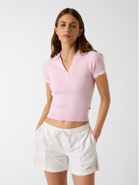 Guess Jeans Guess Jeans Πουλόβερ 181553 Ροζ Classic Fit