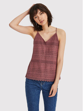 Vero Moda Vero Moda Top Honey 10190150 Dunkelrot Regular Fit