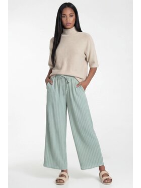 FIGL FIGL Sweter M1324 Beżowy Loose Fit