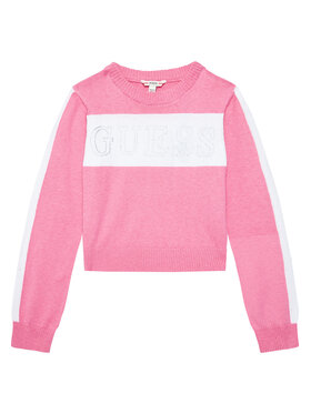 Guess Guess Sweter J5YR00 Z3GW0 Różowy Regular Fit