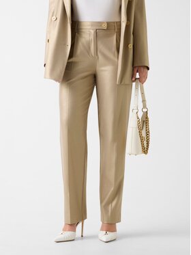 Marciano Guess Marciano Guess Kalhoty z materiálu 180066 Béžová Slim Fit