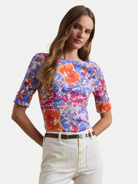 LAUREN RALPH LAUREN LAUREN RALPH LAUREN Bluzka 200957667001 Kolorowy Slim Fit