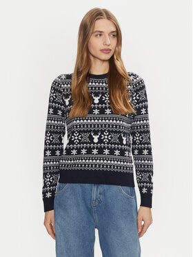 ONLY ONLY Kampsun Xmas Winter 15327601 Tumesinine Regular Fit