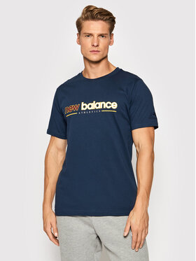 New Balance New Balance T-shirt MT13500 Tamnoplava Relaxed Fit