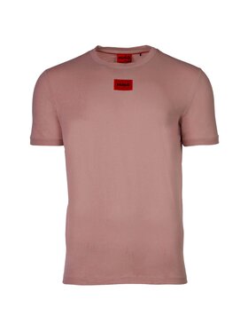 HUGO Hugo T-Shirt 12575 Różowy Comfort Fit