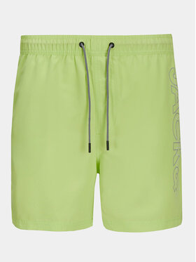 Jack & Jones Junior Jack & Jones Junior Pantaloni scurți pentru înot Fiji 12253748 Verde Regular Fit