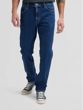 Lee Lee Jeansy WEST Niebieski Loose Fit
