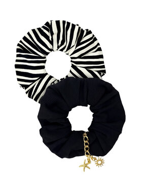 Feba Feba Set elastici per capelli ZESTAW ZG03 Nero