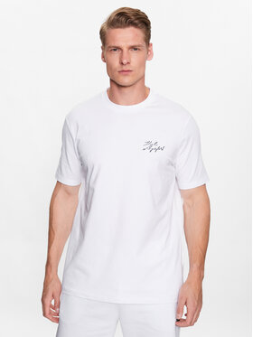 KARL LAGERFELD KARL LAGERFELD T-Shirt 755024 532221 Biały Regular Fit
