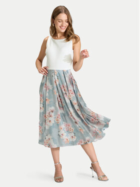 Swing Swing Kokteiļkleita 5AK14200 Gaiši zils Regular Fit