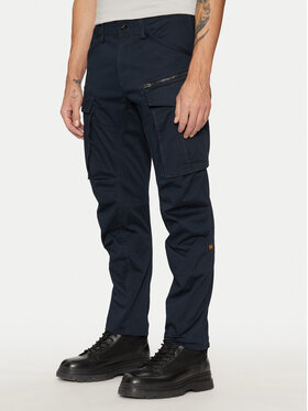 G-Star Raw G-Star Raw Bavlnené nohavice Rovic 3D D02190 Tmavomodrá Regular Fit