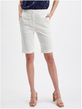 Orsay Orsay Szorty 357035001000__40 Biały Regular Fit