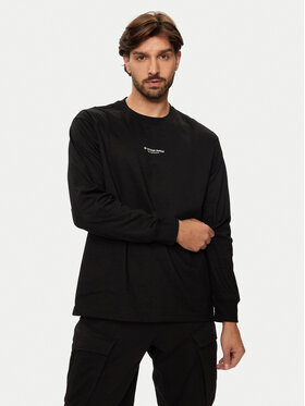G-Star Raw G-Star Raw Longsleeve Center Chest D25078 C336 6484 Czarny Oversize