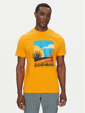 Napapijri Napapijri T-Shirt S-Arbia NP0A4IE3 Πορτοκαλί Regular Fit