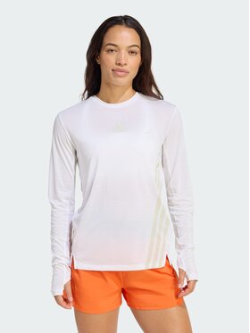 adidas adidas Koszulka techniczna 163627 Biały Regular Fit