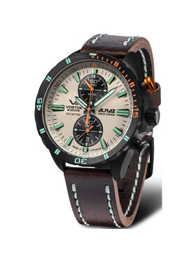Vostok Europe Vostok Europe Zegarek 6S11-320C677 Brązowy