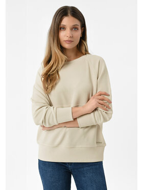 Volcano Volcano Bluza B-MINK Beżowy Regular Fit