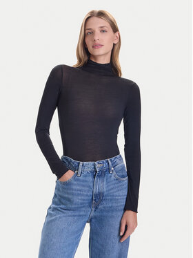 Hunkemöller Hunkemöller Блузка Intimate 302811 Чорний Slim Fit