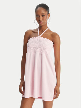Juicy Couture Juicy Couture Vestito estivo Smocked Terry JCGED126007 Rosa Regular Fit