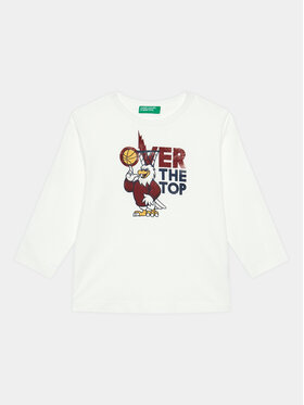 United Colors Of Benetton United Colors Of Benetton Μπλουζάκι 3VR5G10CD Λευκό Regular Fit