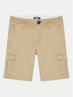 Jack&Jones Junior Jack&Jones Junior Шорти з тканини 12182856 Бежевий Cargo Fit