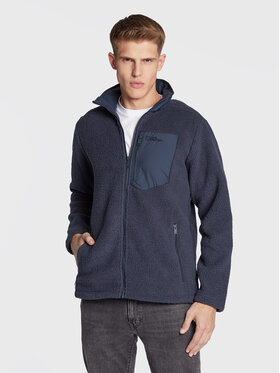Jack Wolfskin Jack Wolfskin Felpa di pile Kingsway 1709002 Blu scuro Regular Fit