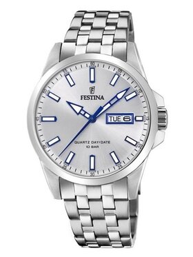 Festina Festina Ρολόι F20357/1 Ασημί