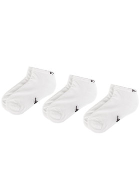 Kappa Kappa Комплект 3 чифта къси чорапи унисекс Sonor 704275 Бял