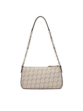 MICHAEL Michael Kors Ročna Torba Chain Pouchette 32H3G8EW6B Écru