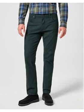 Wrangler Wrangler Jeansy GREENSBORO Zielony Regular Fit