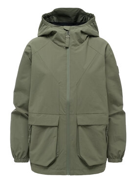 Navahoo Navahoo Kurtka przejściowa Donnerwetter Zielony Regular Fit