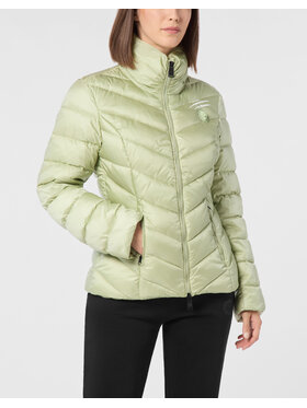 Plein Sport Plein Sport Vatovaná bunda 23979 Zelená Regular Fit