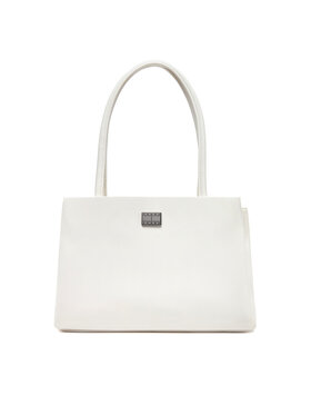 Tommy Jeans Tommy Jeans Handtasche Tjw American Cool Med Tote AW0AW17297 Weiß
