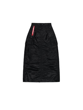 Alpha Industries Alpha Industries Spódnica midi Cargo Maxi Skirt Women Czarny Regular Fit