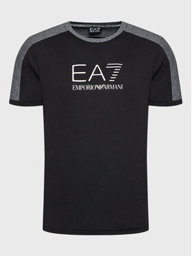 EA7 Emporio Armani EA7 Emporio Armani T-Shirt 6LPT06 PJ02Z 1200 Czarny Regular Fit
