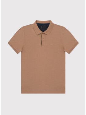 Pako Lorente Pako Lorente Polo P24SF-TX-005 Beżowy Classic Fit
