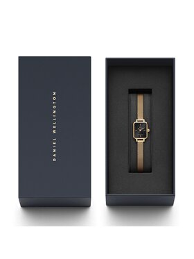 Daniel Wellington Ročna Ura Quadro Mini DW00100652 Zlata