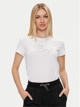CMP CMP T-shirt 32D8066P Bijela Regular Fit