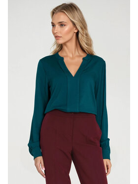 NIFE NIFE Halenka B196 Zelená Regular Fit