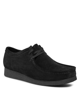 Clarks Mokasini Wallabee Evo 261728207 Črna