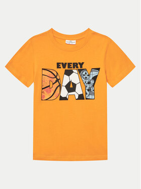 Coccodrillo Coccodrillo T-Shirt WC5143204VBA Pomarańczowy Regular Fit