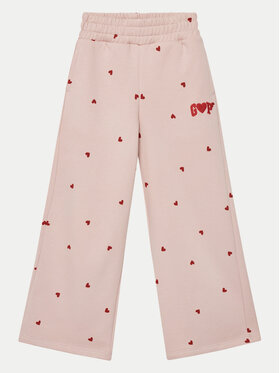 Gap Gap Donji dio trenerke 590876-00 Ružičasta Regular Fit
