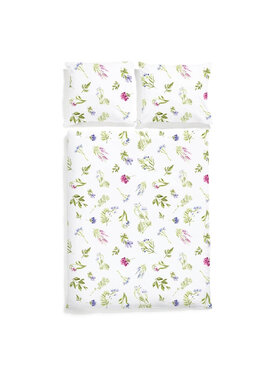 White pocket White pocket Komplet pościeli satynowa Biały