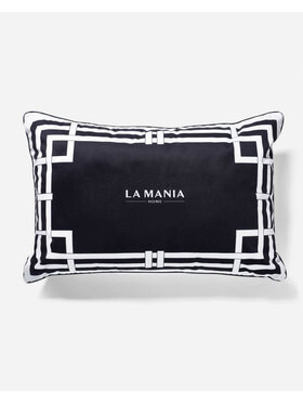 La Mania La Mania Poduszka dekoracyjna Bauhaus V Czarny