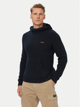 Aeronautica Militare Aeronautica Militare Πουλόβερ 262MA1665UL00409 Σκούρο μπλε Regular Fit