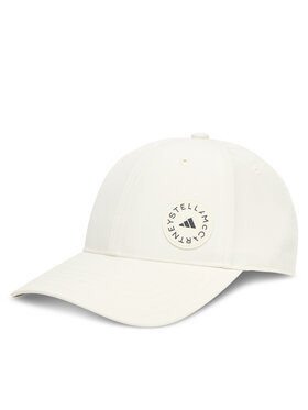 adidas by Stella McCartney adidas by Stella McCartney Czapka z daszkiem JZ5519 Beżowy